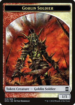 Goblin Soldier Token [Eternal Masters Tokens] - TCG Master
