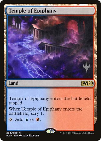 Temple of Epiphany [Core Set 2020 Promos] - TCG Master
