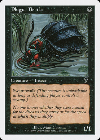 Plague Beetle [Seventh Edition] - TCG Master