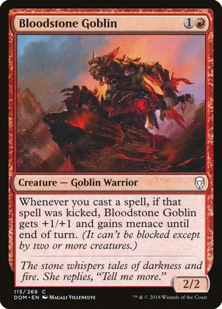 Bloodstone Goblin [Dominaria] - TCG Master