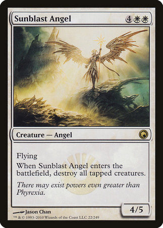 Sunblast Angel [Scars of Mirrodin] - TCG Master