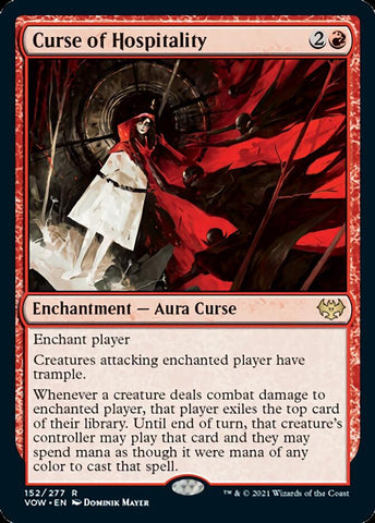 Curse of Hospitality [Innistrad: Crimson Vow]