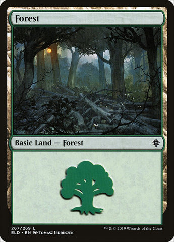 Forest (267) [Throne of Eldraine] - TCG Master