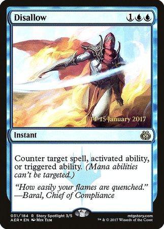 Disallow [Aether Revolt Promos] - TCG Master