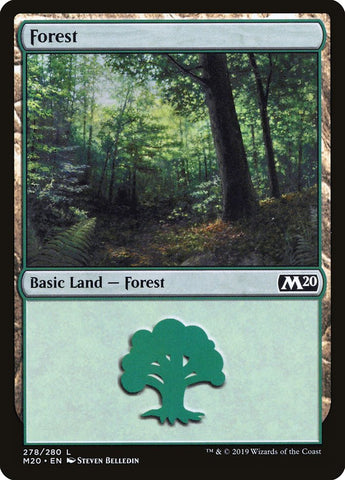 Forest (#278) [Core Set 2020] - TCG Master