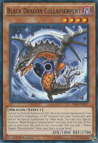 Black Dragon Collapserpent [SR02-EN017] Common