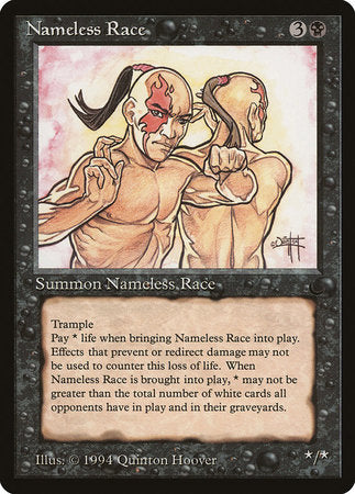 Nameless Race [The Dark] - TCG Master