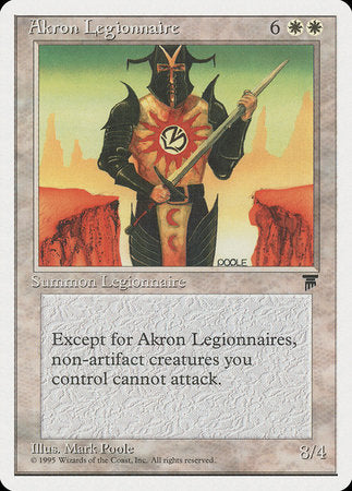 Akron Legionnaire [Chronicles] - TCG Master