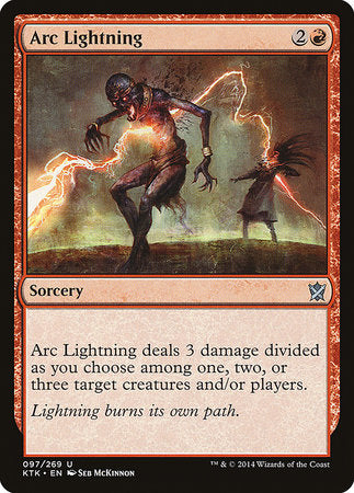 Arc Lightning [Khans of Tarkir] - TCG Master