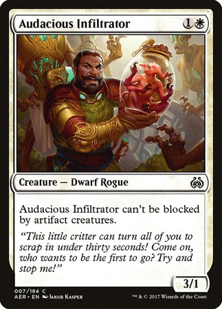 Audacious Infiltrator [Aether Revolt] - TCG Master