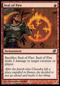 Seal of Fire [Duel Decks: Jace vs. Chandra] - TCG Master