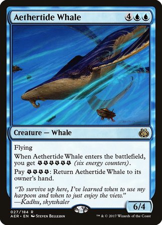 Aethertide Whale [Aether Revolt] - TCG Master