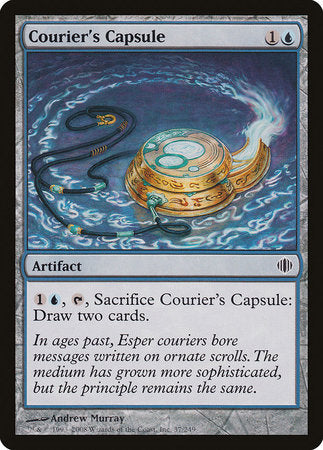 Courier's Capsule [Shards of Alara] - TCG Master