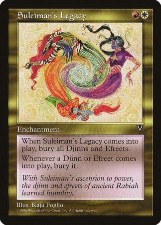 Suleiman's Legacy [Visions] - TCG Master