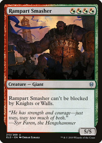 Rampart Smasher [Throne of Eldraine] - TCG Master
