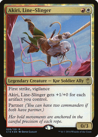 Akiri, Line-Slinger [Commander 2016] - TCG Master