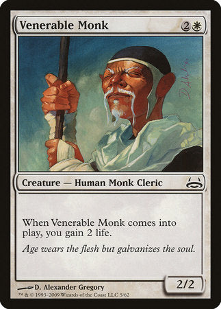 Venerable Monk [Duel Decks: Divine vs. Demonic] - TCG Master