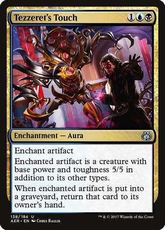 Tezzeret's Touch [Aether Revolt] - TCG Master