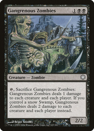 Gangrenous Zombies [Coldsnap Theme Decks] - TCG Master