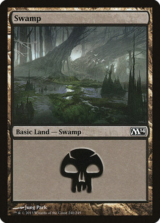 Swamp (240) [Magic 2014] - TCG Master