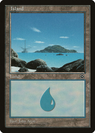 Island (156) [Portal Second Age] - TCG Master