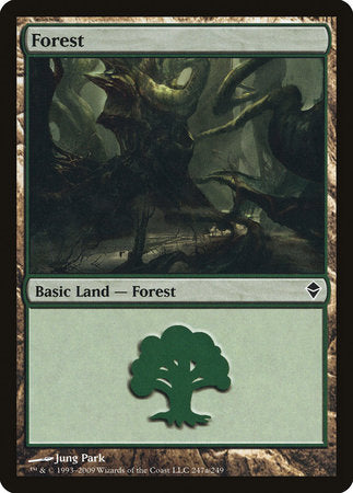 Forest (247a) [Zendikar] - TCG Master