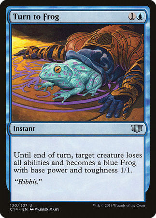 Turn to Frog [Commander 2014] - TCG Master