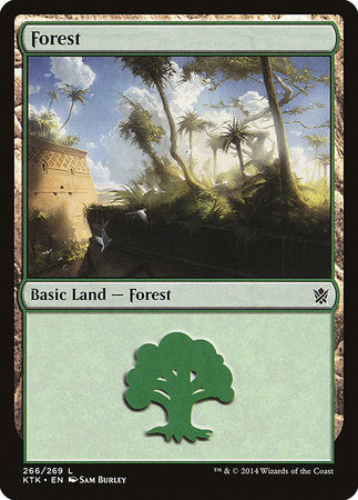 Forest (266) [Khans of Tarkir] - TCG Master
