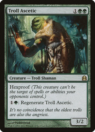 Troll Ascetic [Commander 2011] - TCG Master