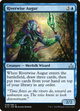 Riverwise Augur [Rivals of Ixalan] - TCG Master