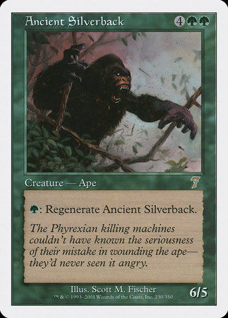 Ancient Silverback [Seventh Edition] - TCG Master