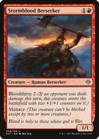 Stormblood Berserker [Archenemy: Nicol Bolas] - TCG Master