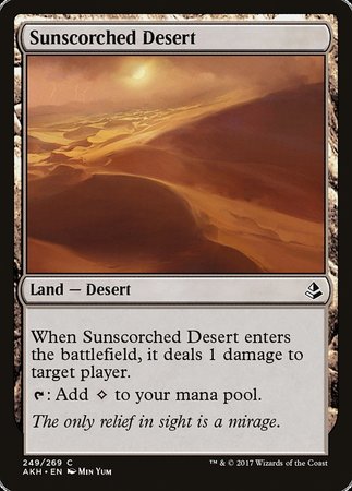 Sunscorched Desert [Amonkhet] - TCG Master