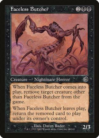 Faceless Butcher [Torment] - TCG Master