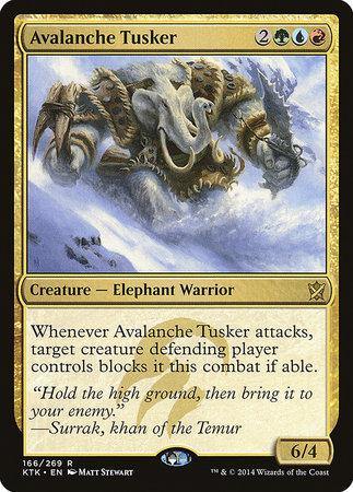 Avalanche Tusker [Khans of Tarkir] - TCG Master