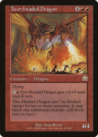 Two-Headed Dragon [Mercadian Masques] - TCG Master