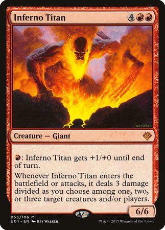 Inferno Titan [Archenemy: Nicol Bolas] - TCG Master