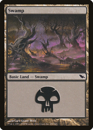 Swamp (290) [Shadowmoor] - TCG Master