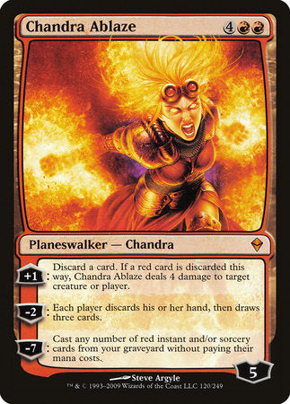 Chandra Ablaze [Zendikar] - TCG Master