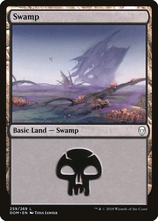 Swamp (259) [Dominaria] - TCG Master