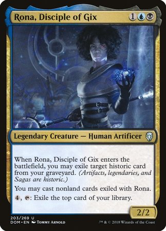 Rona, Disciple of Gix [Dominaria] - TCG Master