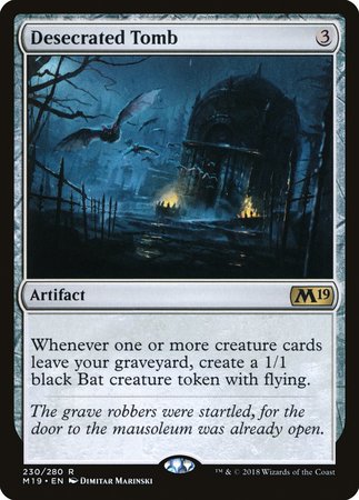 Desecrated Tomb [Core Set 2019] - TCG Master