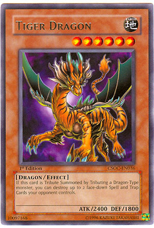 Tiger Dragon [CSOC-EN036] Rare