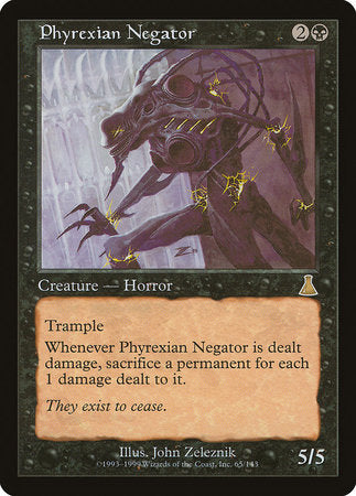 Phyrexian Negator [Urza's Destiny] - TCG Master