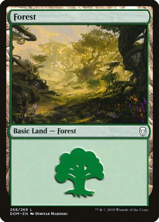 Forest (268) [Dominaria] - TCG Master
