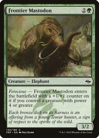 Frontier Mastodon [Fate Reforged] - TCG Master