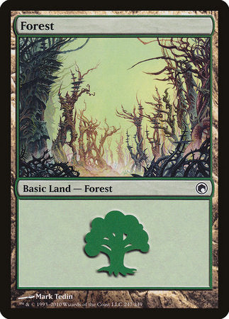Forest (247) [Scars of Mirrodin] - TCG Master