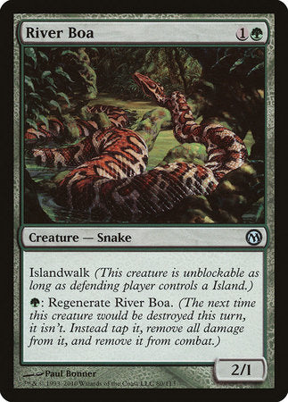 River Boa [Duels of the Planeswalkers] - TCG Master