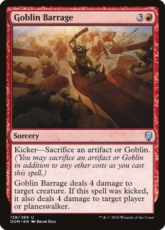 Goblin Barrage [Dominaria] - TCG Master