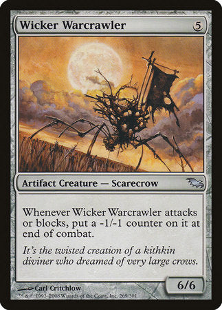 Wicker Warcrawler [Shadowmoor] - TCG Master